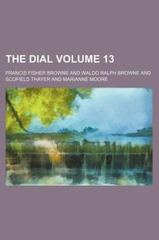 Cover of The Dial Volume 13