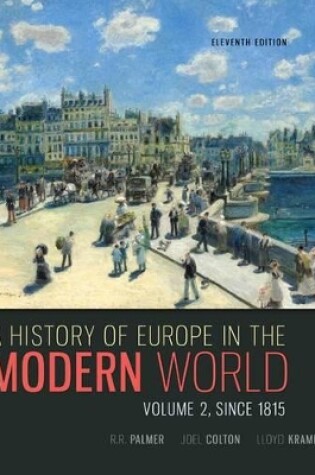 Cover of A History of Europe in the Modern World, Volume 2