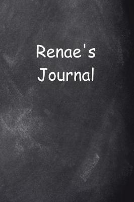 Book cover for Renae Personalized Name Journal Custom Name Gift Idea Renae