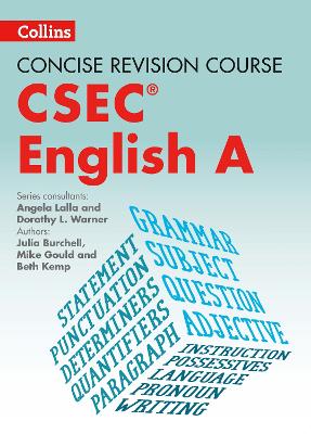 Book cover for English A - a Concise Revision Course for CSEC®