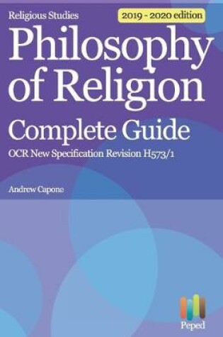 Cover of Religious Studies Philosophy of Religion Complete Guide OCR New Specification Revision H573/1