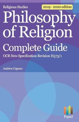 Book cover for Religious Studies Philosophy of Religion Complete Guide OCR New Specification Revision H573/1