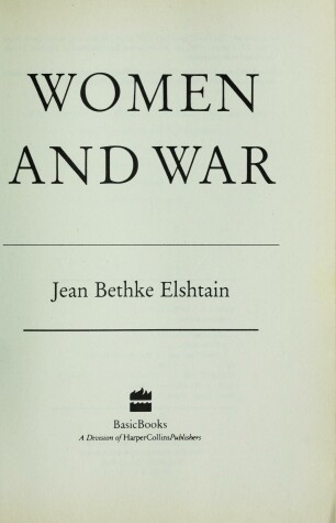 Book cover for Women and War