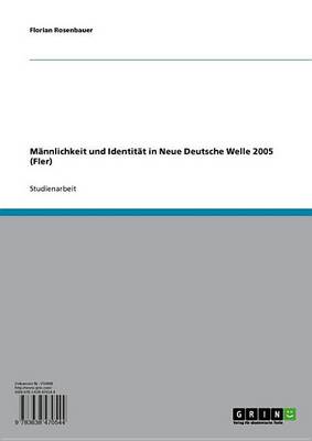Book cover for Mannlichkeit Und Identitat in Neue Deutsche Welle 2005 (Fler)