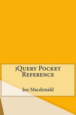 Cover of Jquery Pocket Reference