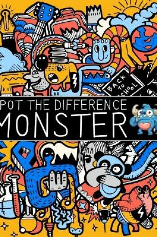 Cover of Spot The Difference Monster!