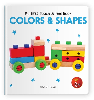Book cover for My First Book of Touch and Feel - Colors and Shapes Touch and Feel for Children