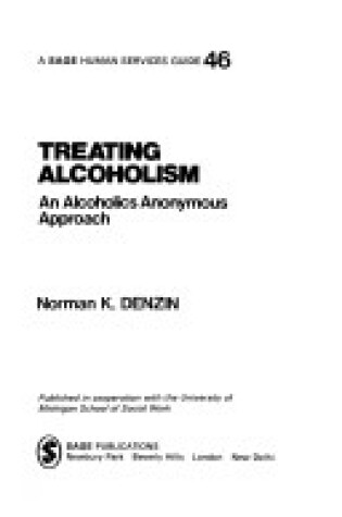 Cover of Treating Alcoholism