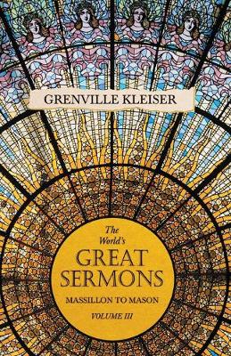 Book cover for The World's Great Sermons - Vol III