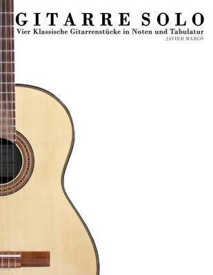 Book cover for Gitarre Solo