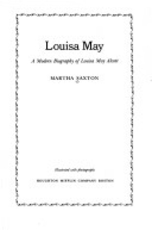 Cover of Louisa May