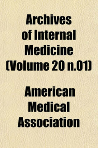 Cover of Archives of Internal Medicine (Volume 20 N.01)