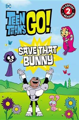 Book cover for Teen Titans Go!: Save That Bunny