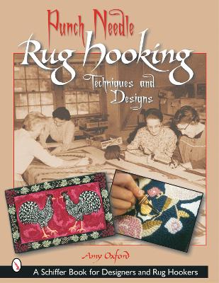 Book cover for Punch Needle Rug Hooking