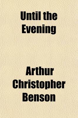 Book cover for Until the Evening