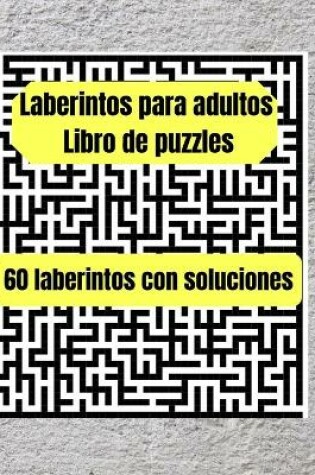 Cover of Libro de laberintos para adultos