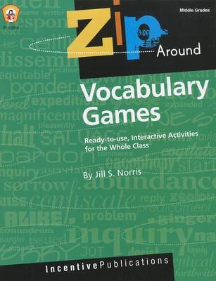 Book cover for Zip Around Vocabulary Games