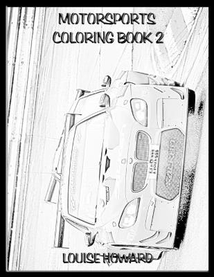 Book cover for Motorsports Coloring Book 2