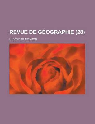 Book cover for Revue de G?ographie (28)