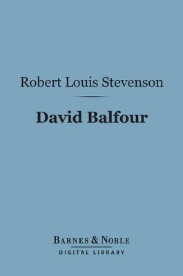 Cover of David Balfour (Barnes & Noble Digital Library)