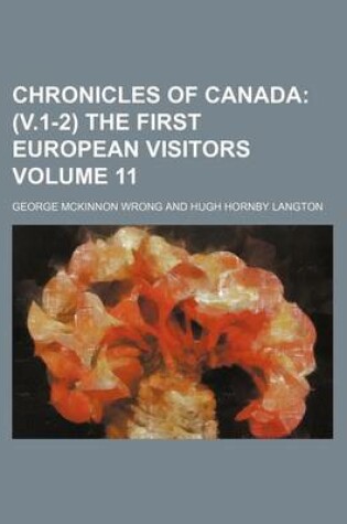 Cover of Chronicles of Canada Volume 11