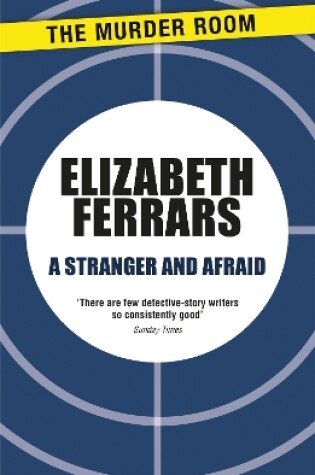 Cover of A Stranger and Afraid