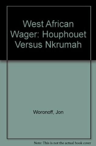 Cover of West African Wager