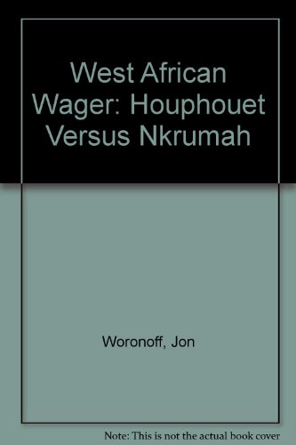 Book cover for West African Wager