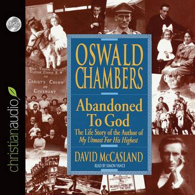 Book cover for Oswald Chambers: Abandoned to God