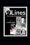 Book cover for 9 LINES for Emily Dickinson