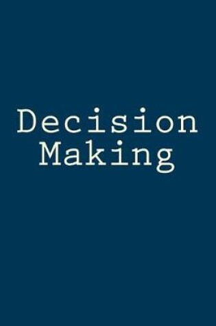 Cover of Decision Making