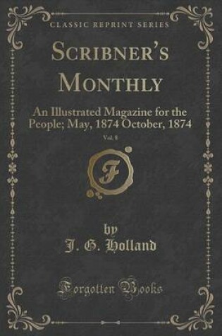 Cover of Scribner's Monthly, Vol. 8