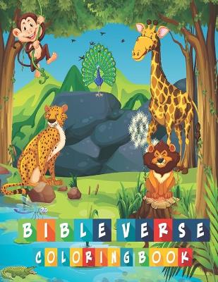 Book cover for Bible Verse Coloring Book