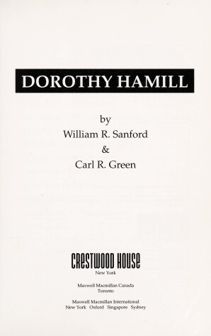 Cover of Dorothy Hamill