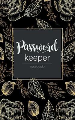 Book cover for password keeper notebook