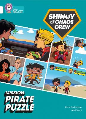 Book cover for Shinoy and the Chaos Crew Mission: Pirate Puzzle