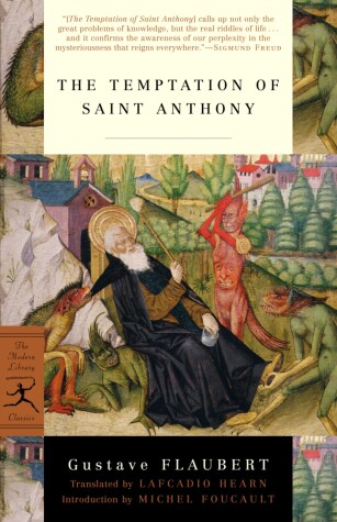 Book cover for The Temptation of Saint Anthony