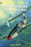 Book cover for RAF Mustang and Thunderbolt Aces