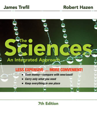 Book cover for The Sciences: An Integrated Approach 7e Binder Ready Version + WileyPLUS Registration Card