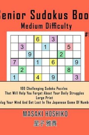 Cover of Senior Sudokus Book Medium Difficulty #16