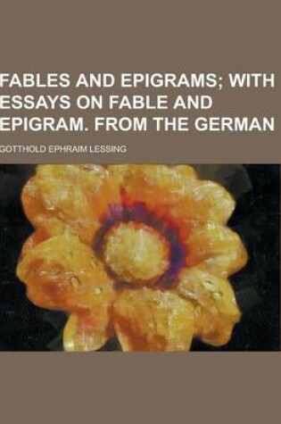 Cover of Fables and Epigrams