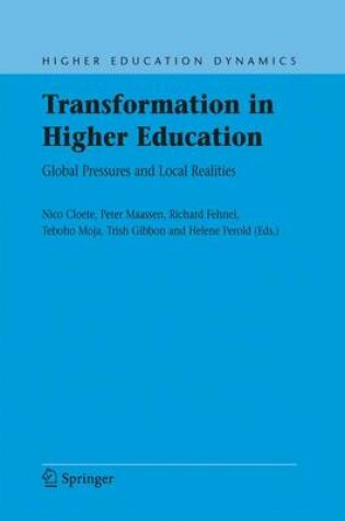 Cover of Transformation in Higher Education