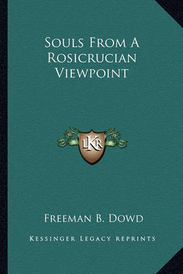 Book cover for Souls from a Rosicrucian Viewpoint