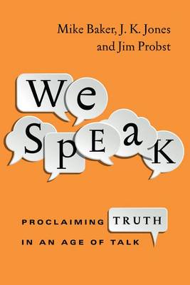 Book cover for We Speak