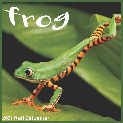 Book cover for Frog 2021 Wall Calendar