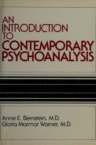 Cover of An Introduction to Contemporary Psychoanalysis