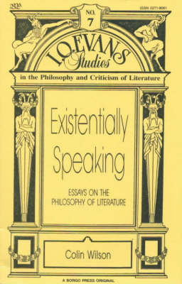 Book cover for Existentially Speaking