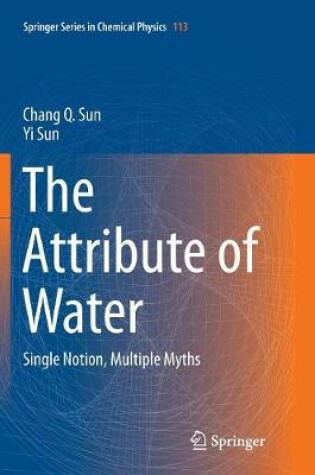 Cover of The Attribute of Water