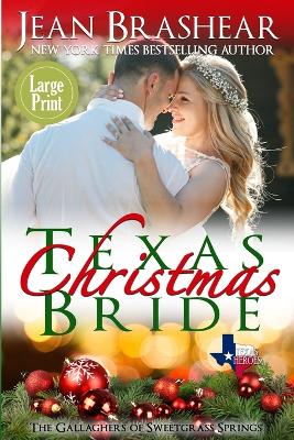 Book cover for Texas Christmas Bride (Large Print Edition)