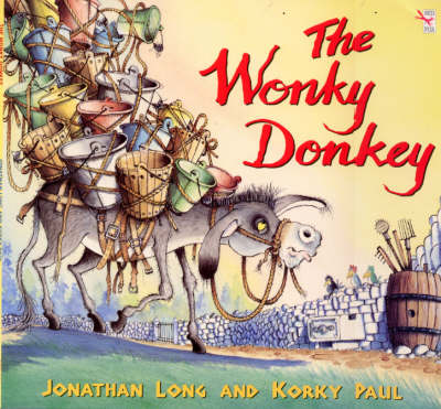 Book cover for The Wonky Donkey